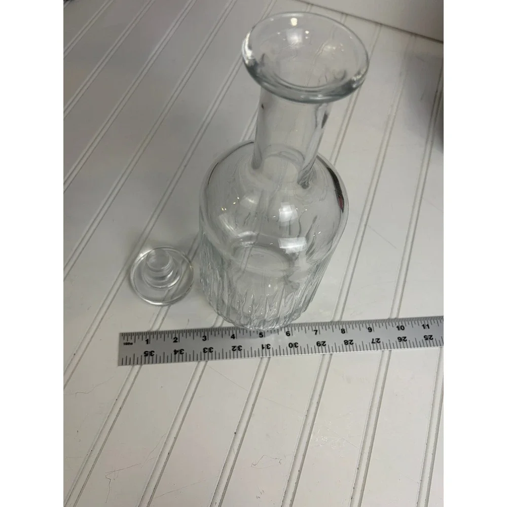 Luigi Bormioli Incanto Glass Wine‎ Carafe Decanter 34 oz Italian Modern Barware